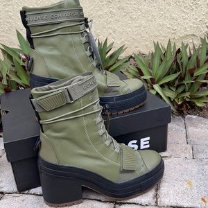 converse heels boots
